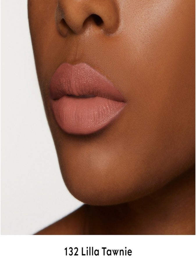 Gucci Velvet Matte Lipstick 3.5g – 132 Lilla Tawnie Long-Lasting Luxury Lip Color - Image 5